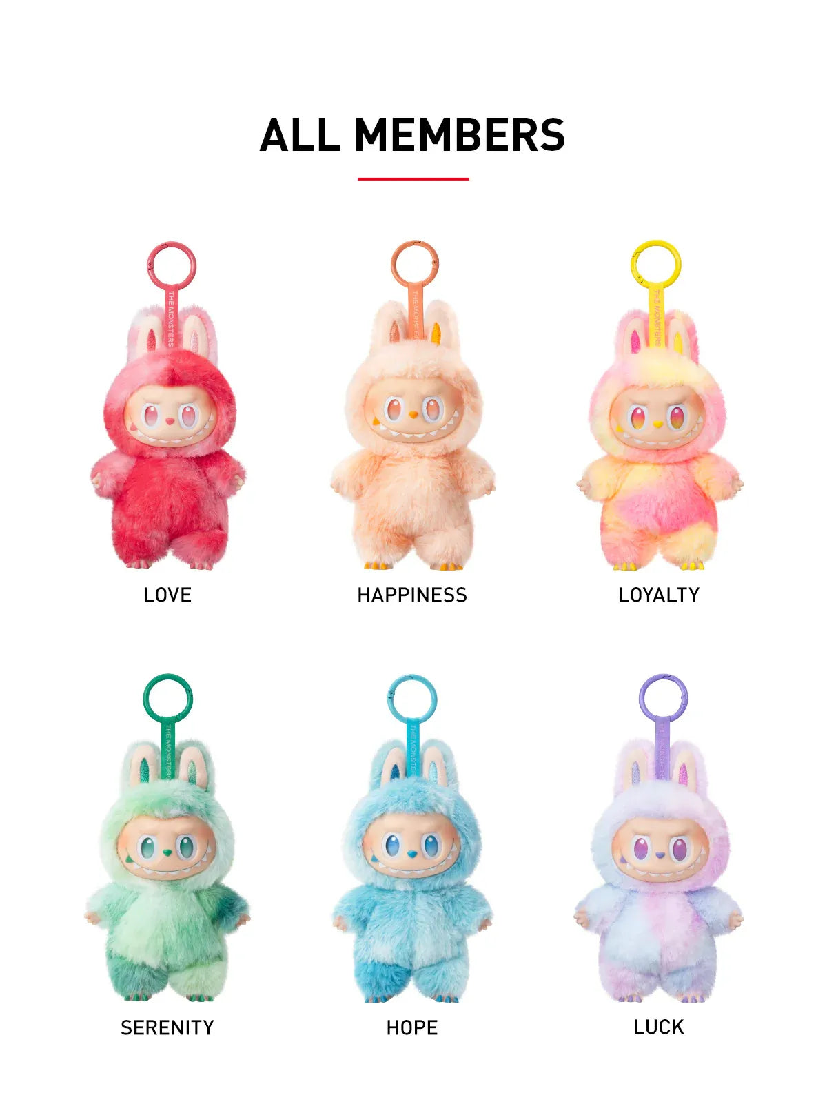 POP MART THE MONSTERS Labubu Big into Energy Series Plush Pendant (1 Blind Box) (Good Quality Replicas)