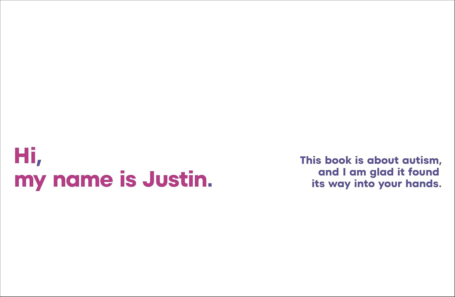 A Kids Book About Autism