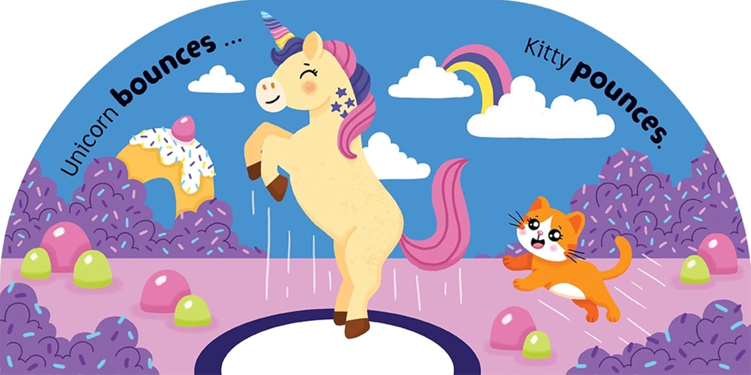 Felt Book - Unicorn (Board Book)