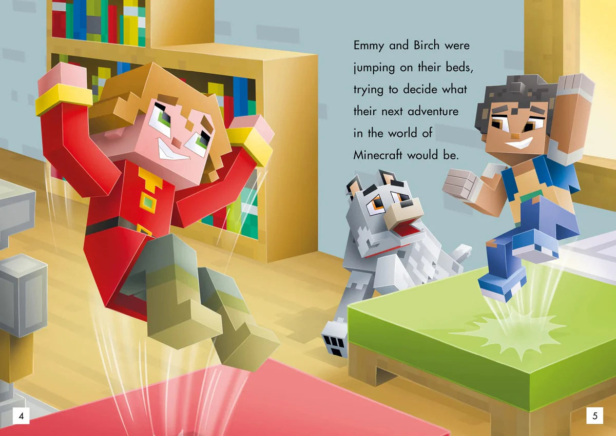 Young Readers Minecraft 4 Pack