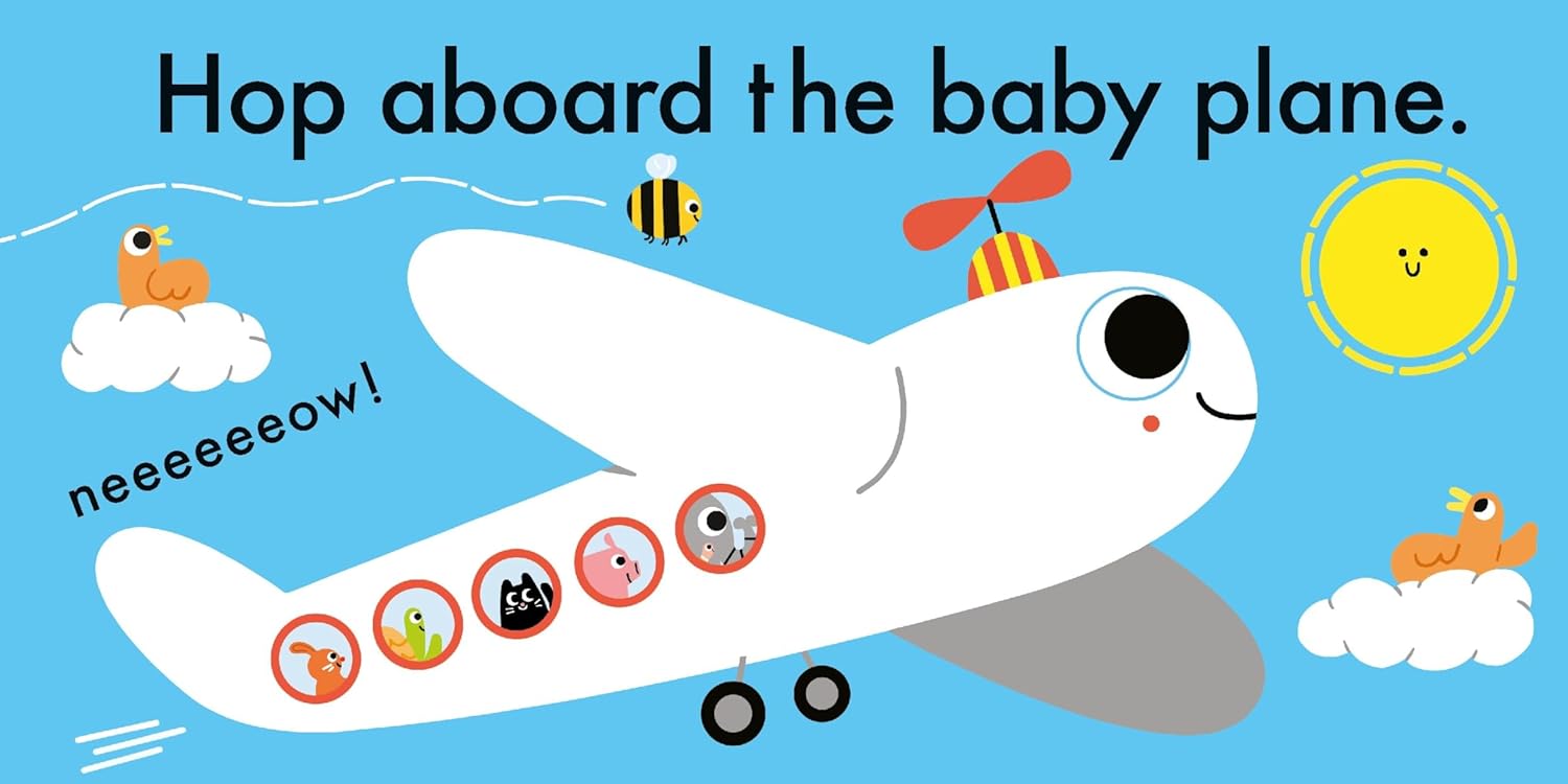Hop Aboard! Baby's First Vehicles (Board Book)
