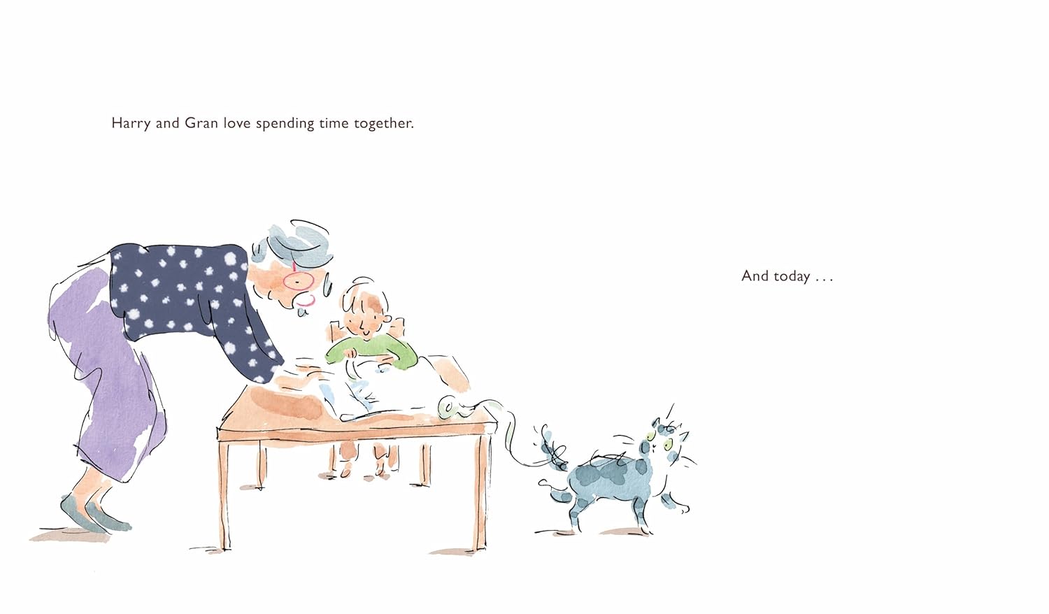 Harry and Gran Bake a Cake