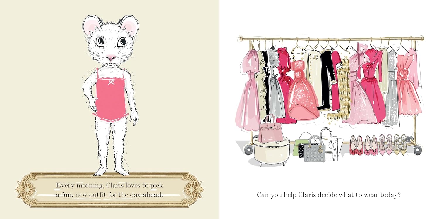 Claris Gets Dressed: A Petite Claris Delight (Board Book)