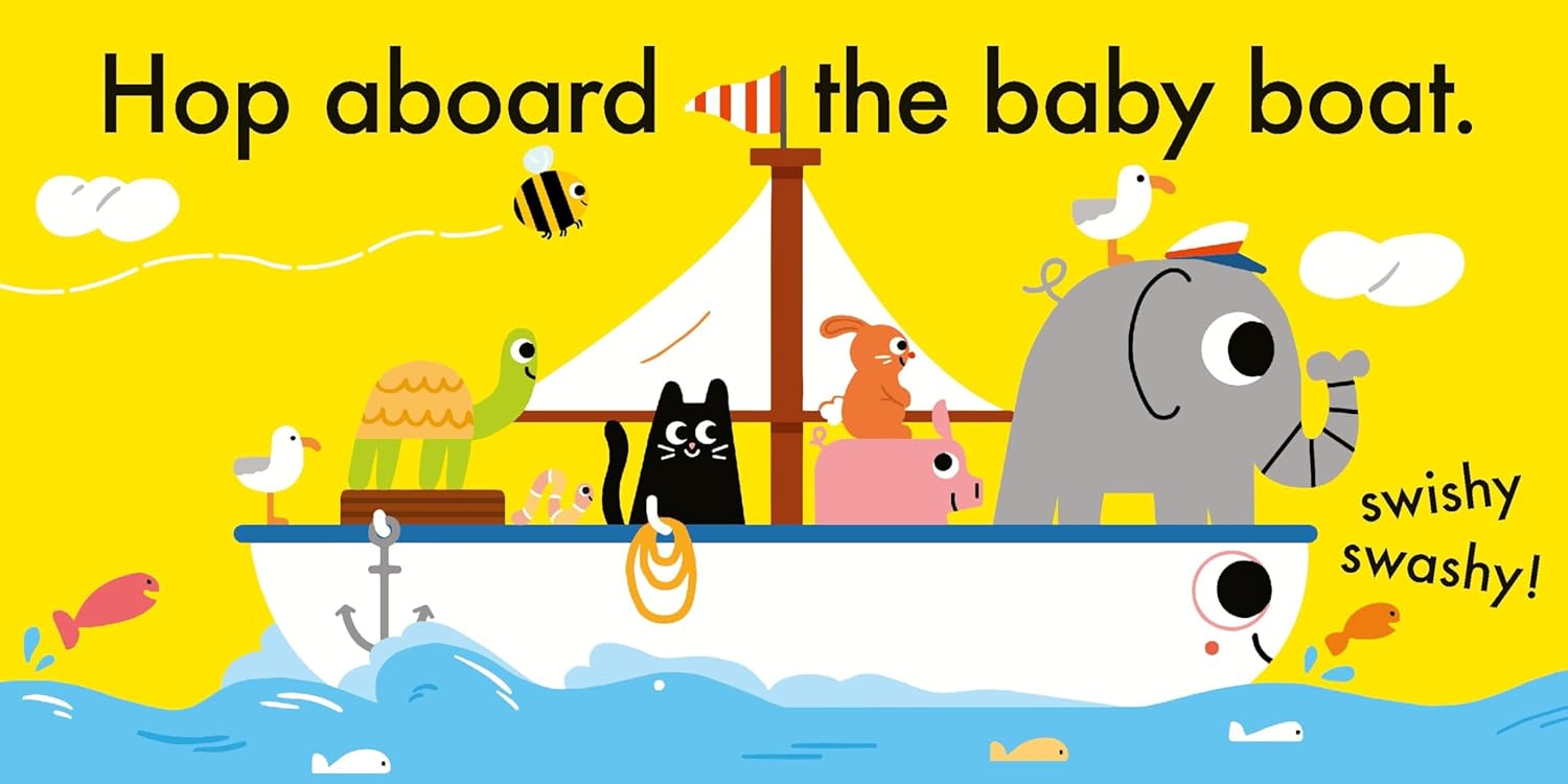 Hop Aboard! Baby's First Vehicles (Board Book)