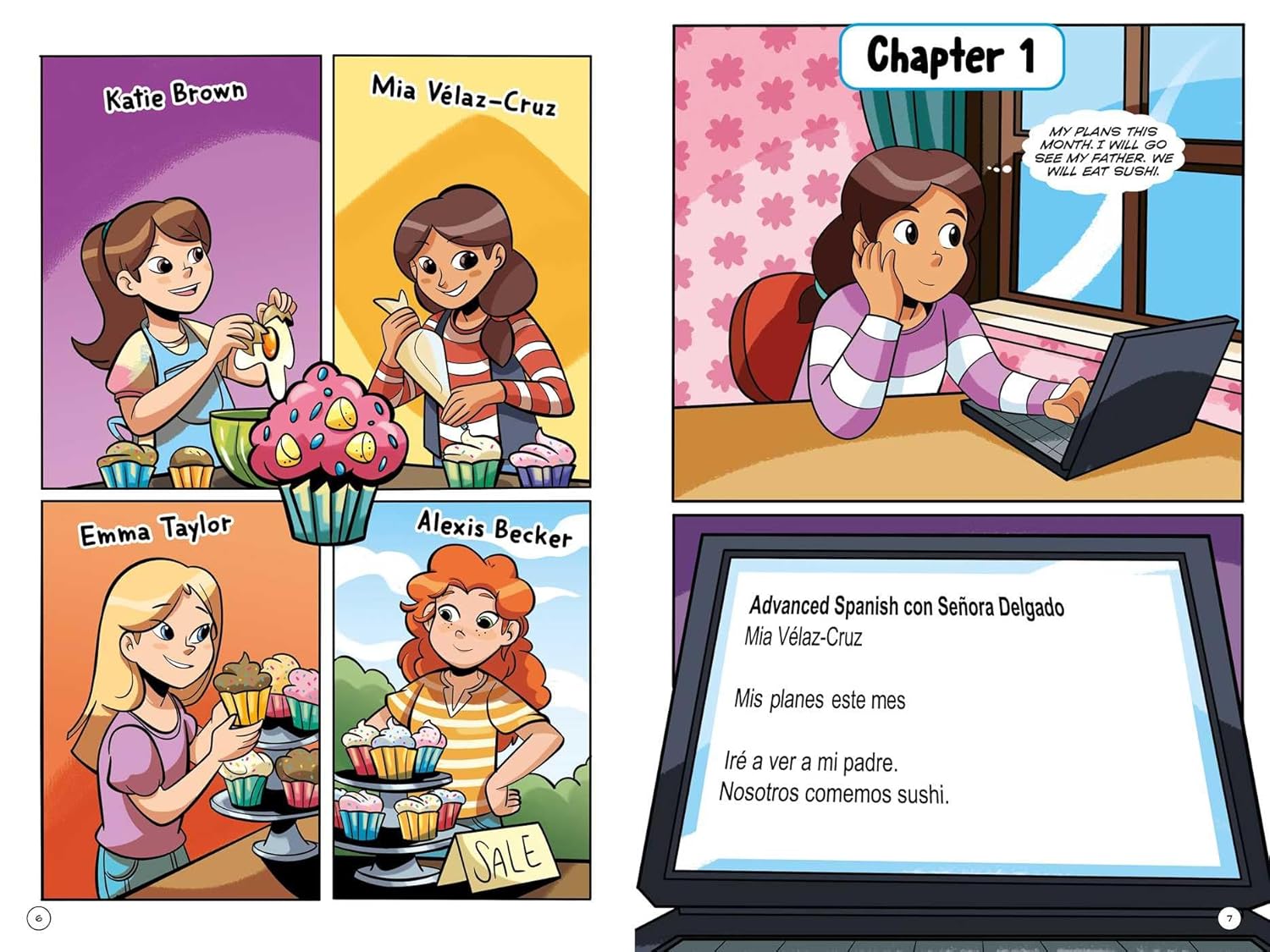 Cupcake Diaries - Mia's Baker's Dozen The Graphic Novel