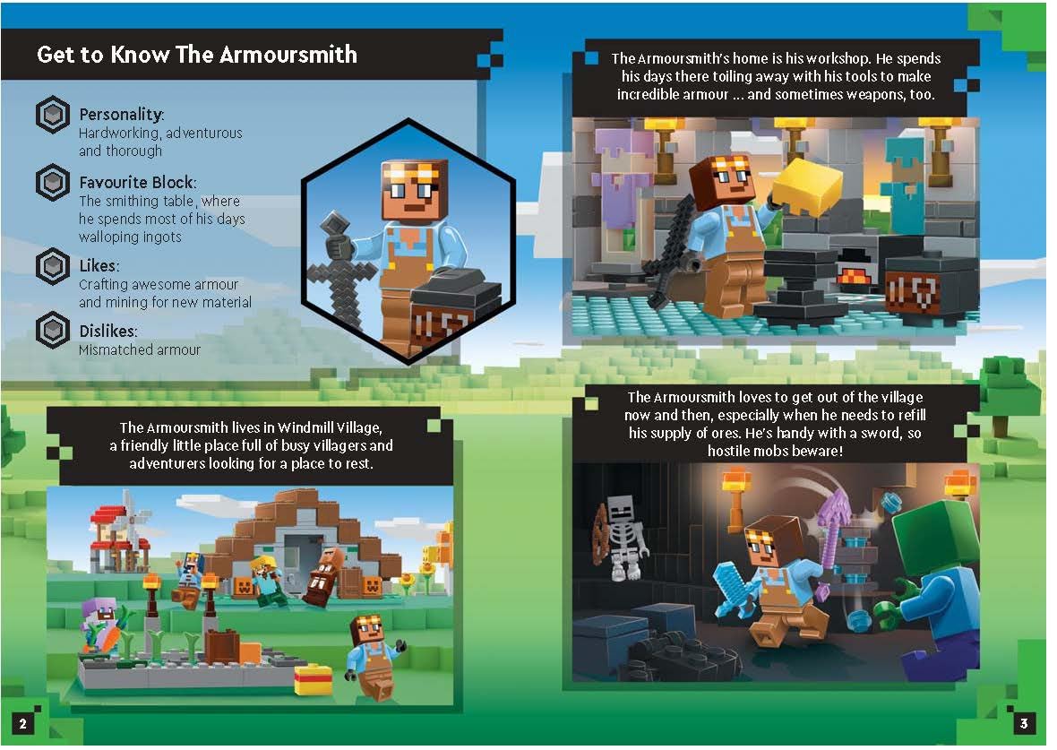 LEGO Minecraft: Armoursmith Adventure: Mini Activity Box