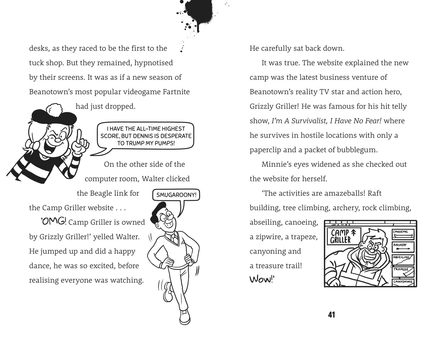 Beano Minnie and the Camp of Chaos: Book 9