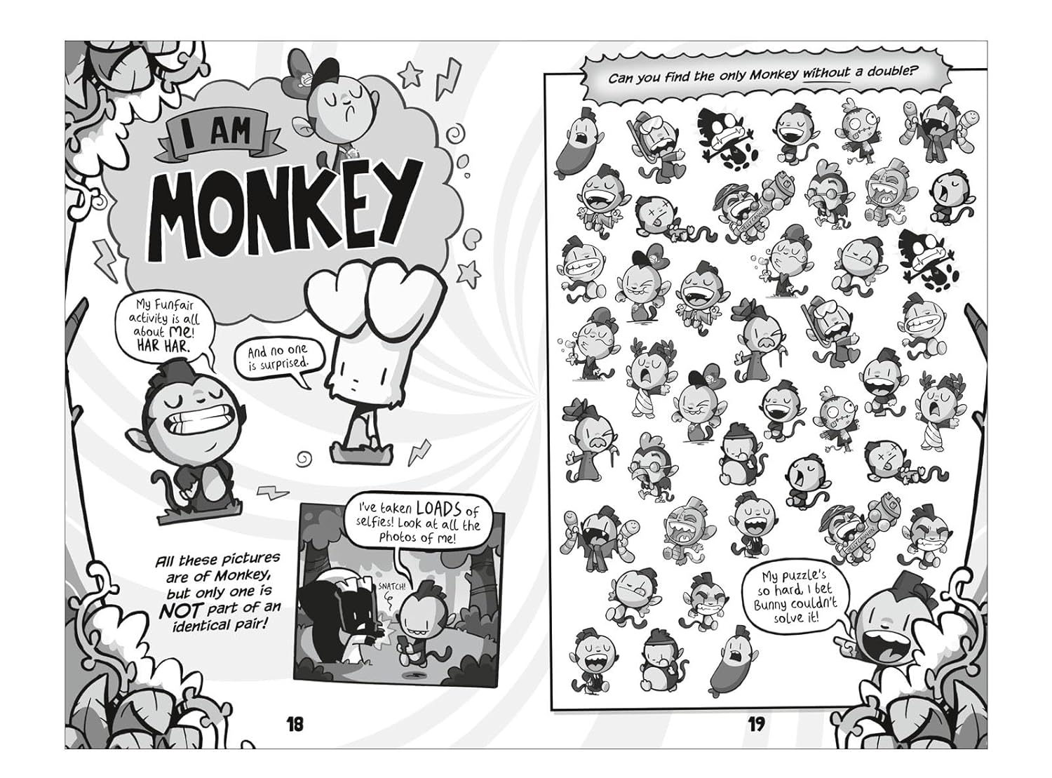 Bunny vs Monkey: The Whopping World of Puzzles