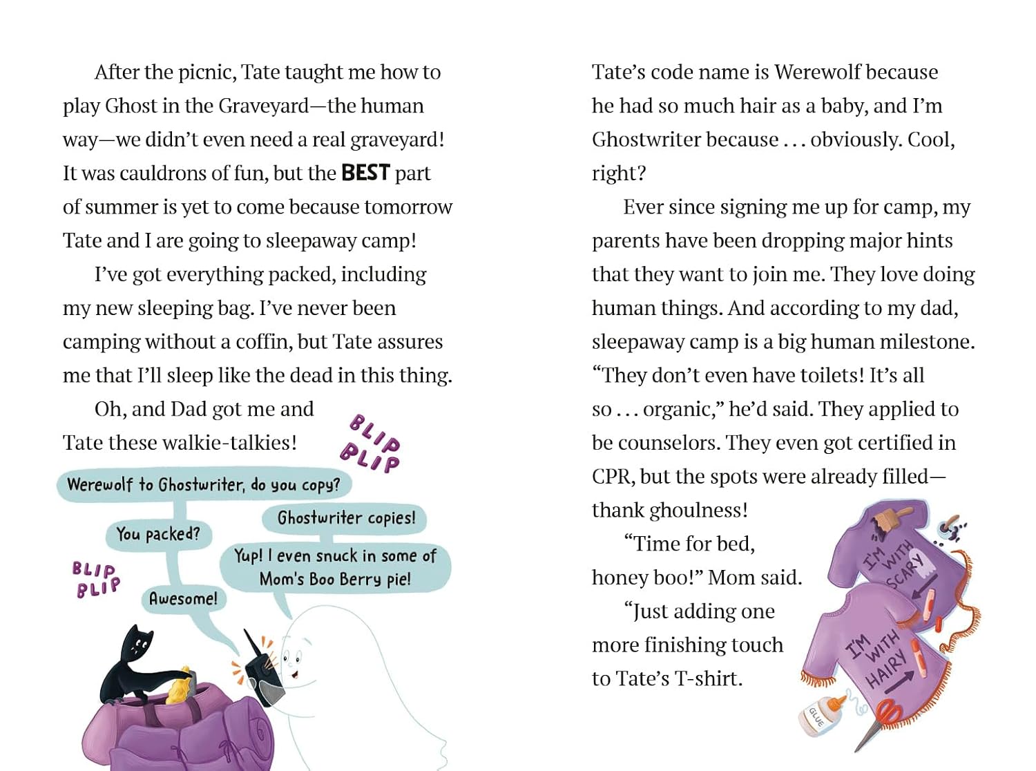 The Only Ghost at Summer Camp