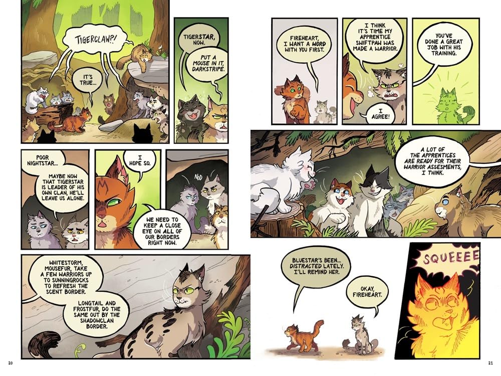 Warriors: The Prophecies Begin 3 (Graphic Novel)