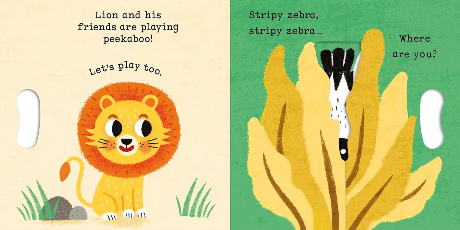 Lion, Lion, PEEKABOO (Board Book)