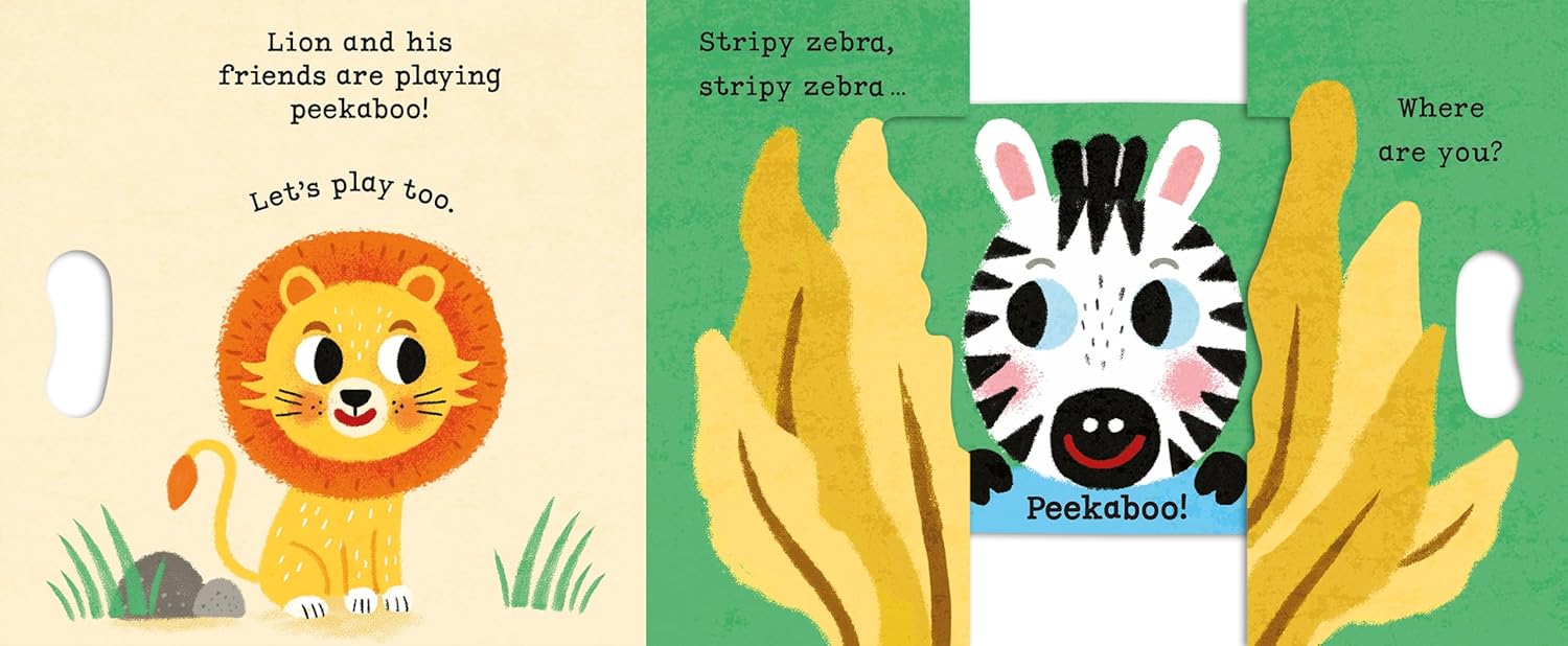 Lion, Lion, PEEKABOO (Board Book)