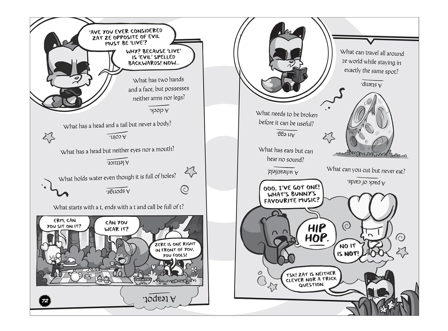 Bunny vs Monkey: The Gigantic Joke Fight