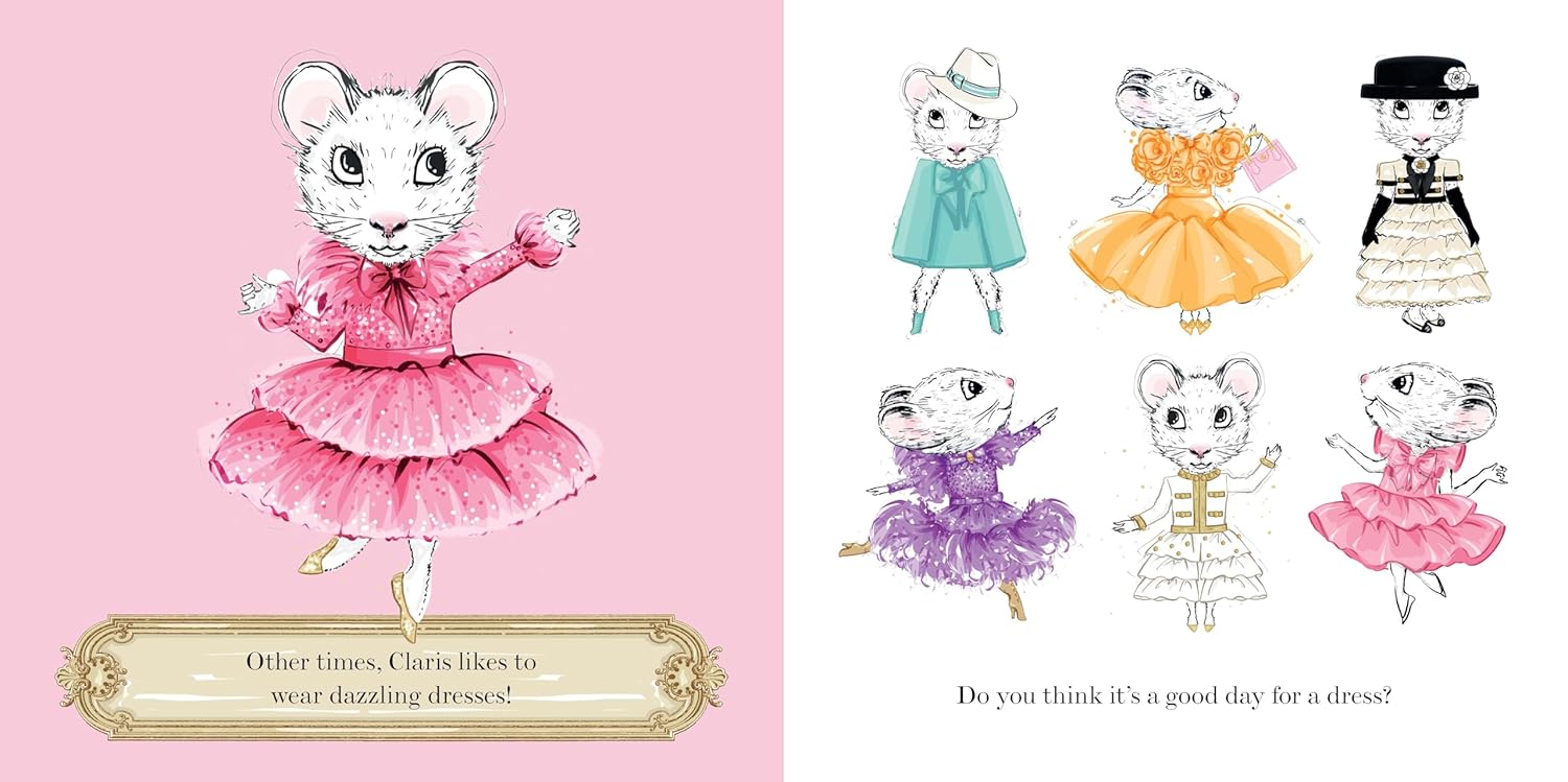 Claris Gets Dressed: A Petite Claris Delight (Board Book)