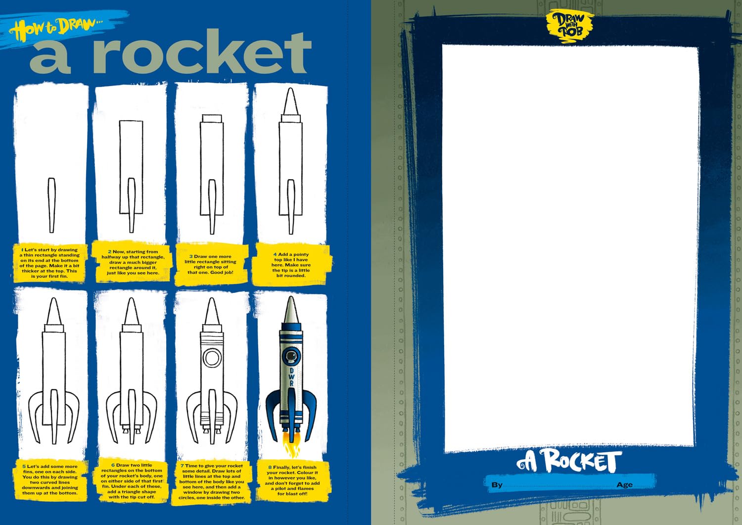 Draw With Rob: In Space