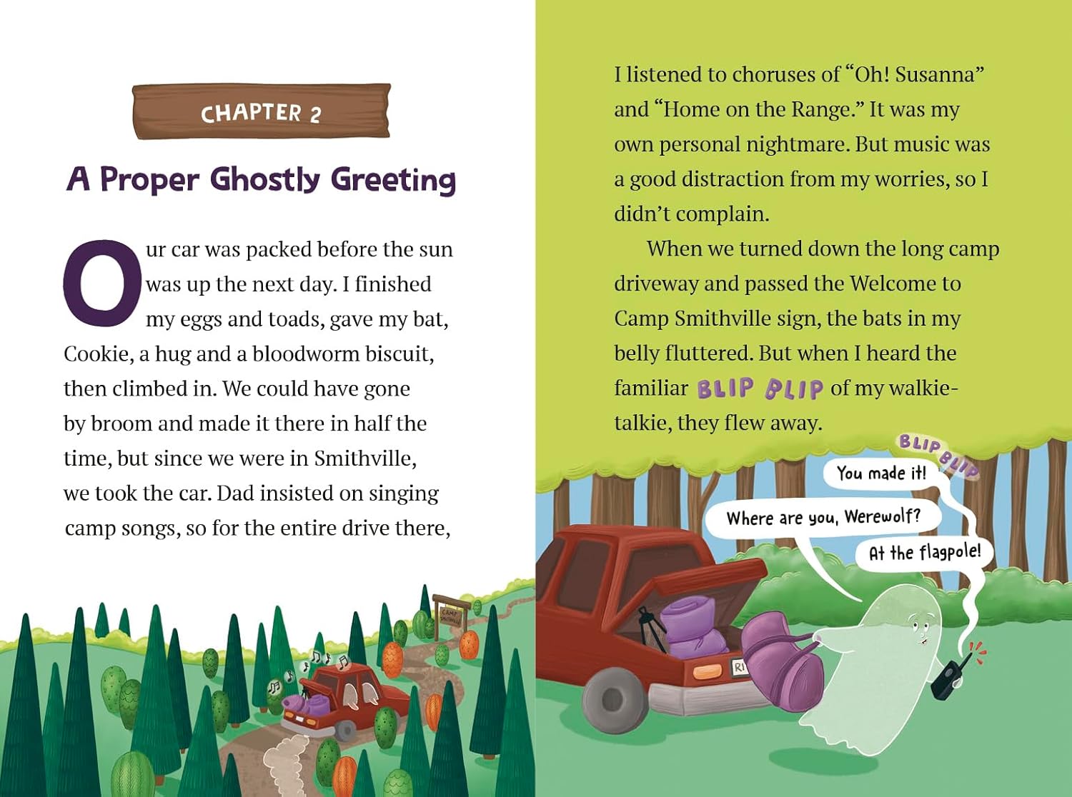 The Only Ghost at Summer Camp