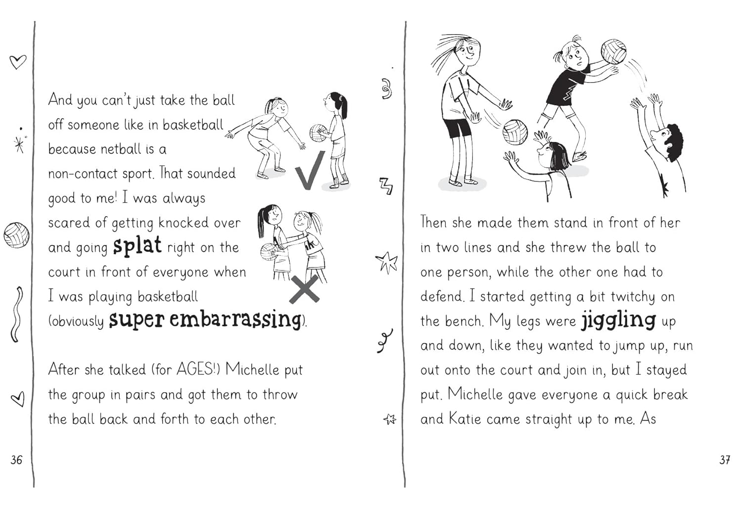 Diary of a Netball Star 1: Netball Newbie