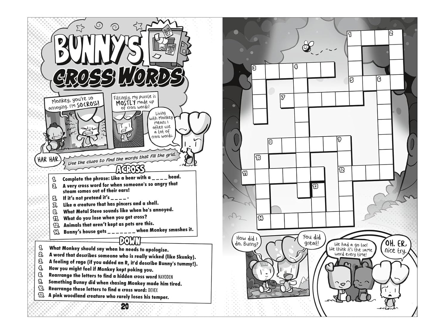 Bunny vs Monkey: The Whopping World of Puzzles