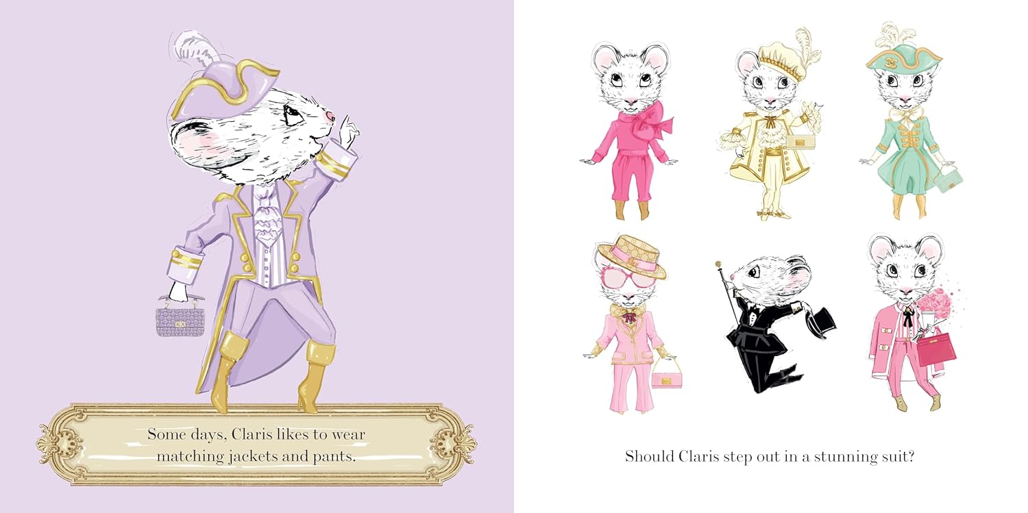 Claris Gets Dressed: A Petite Claris Delight (Board Book)