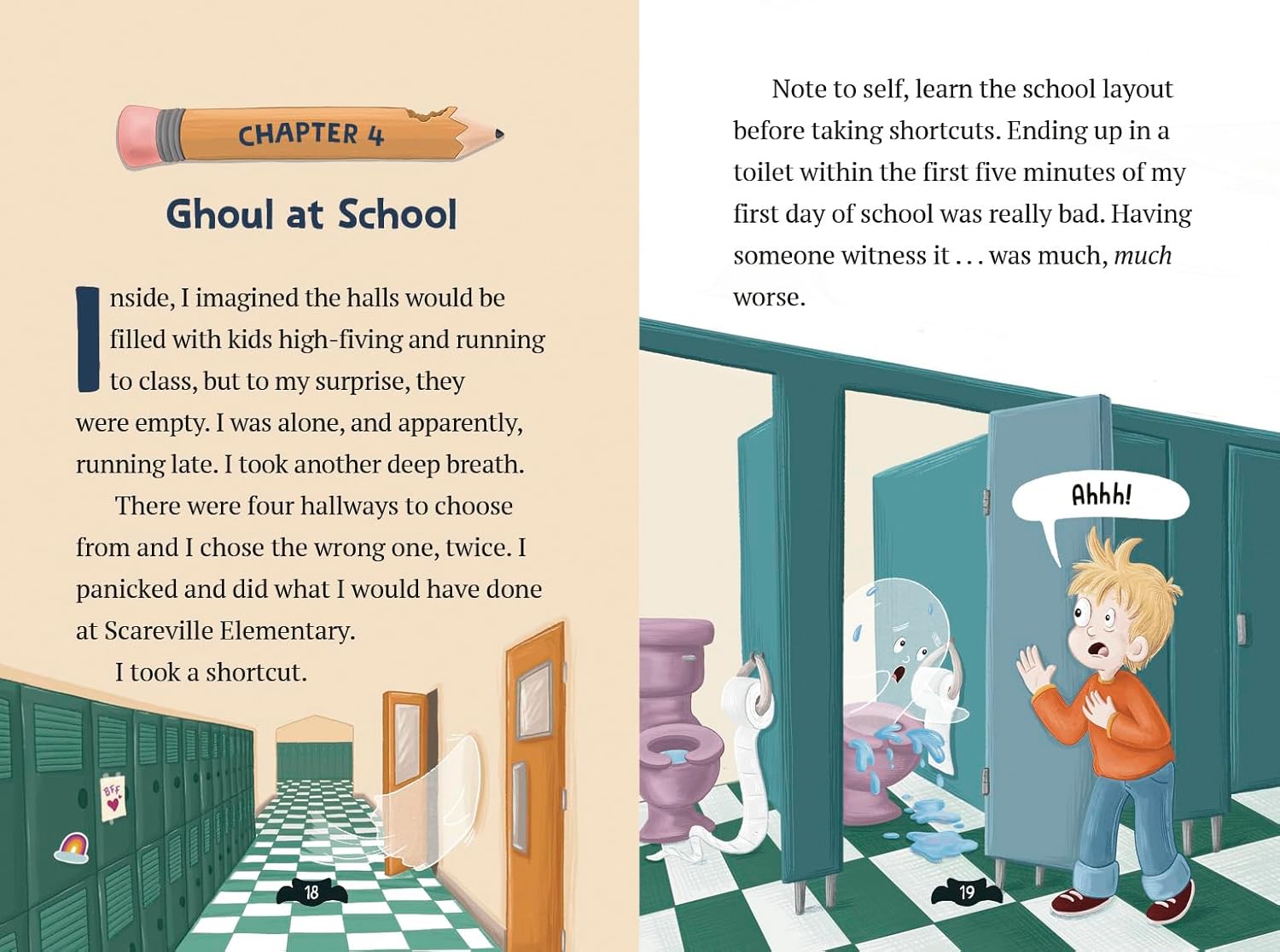 The Only Ghost in School