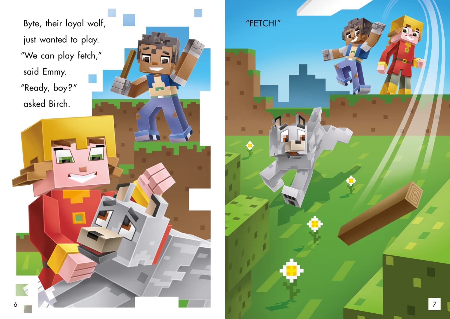 Minecraft Young Readers: Escape from the Nether