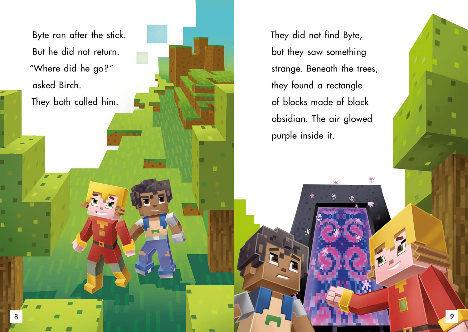 Minecraft Young Readers: Escape from the Nether