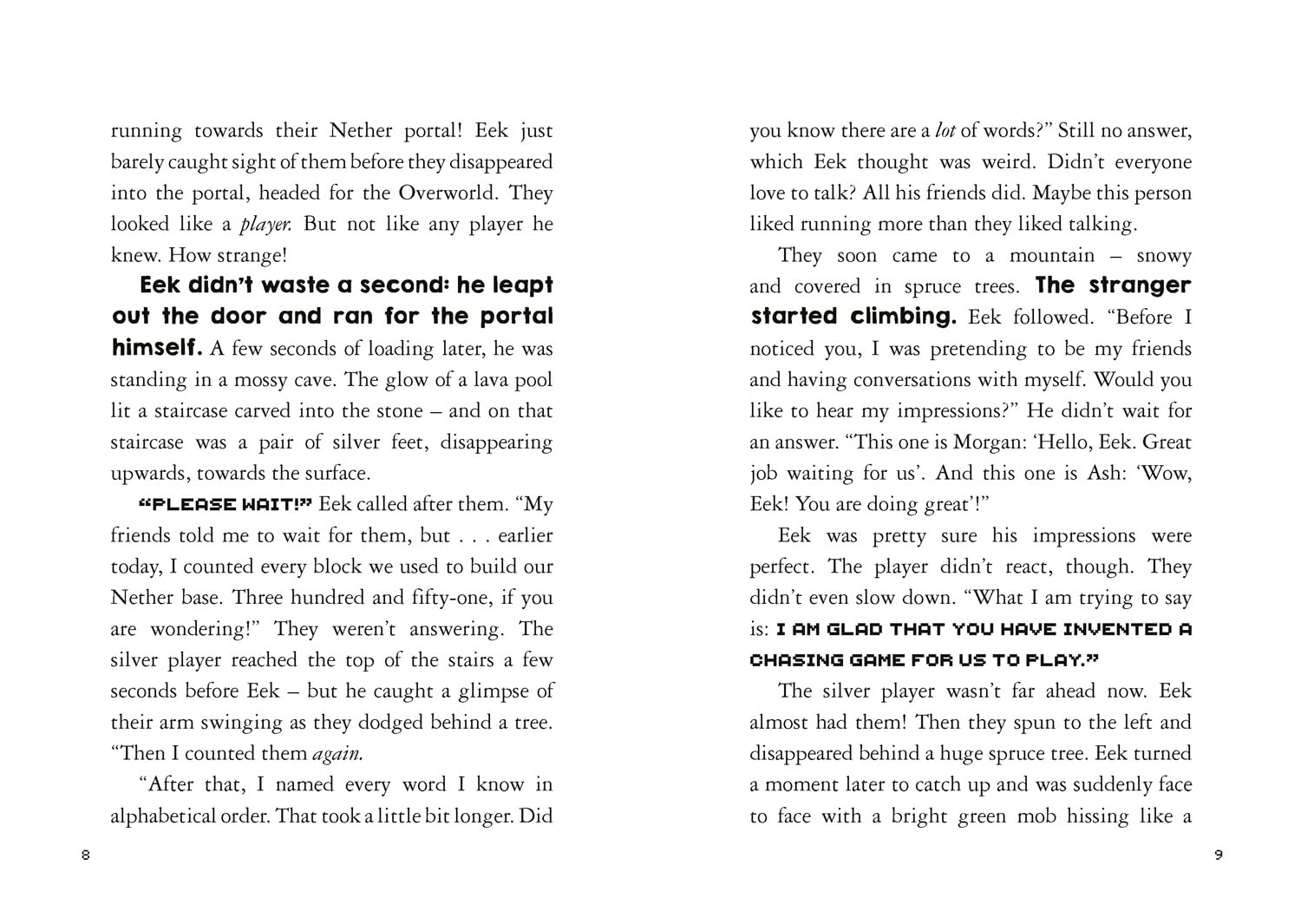 Running Hot and Cold: An Official Minecraft Adventure: Book 3