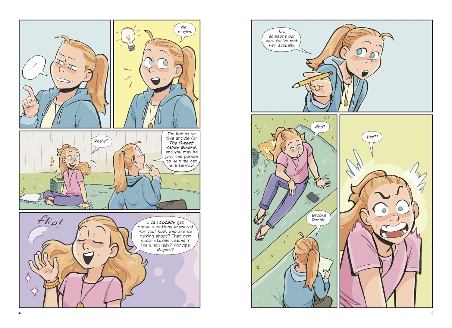 Sweet Valley Twins 6: The New Girl