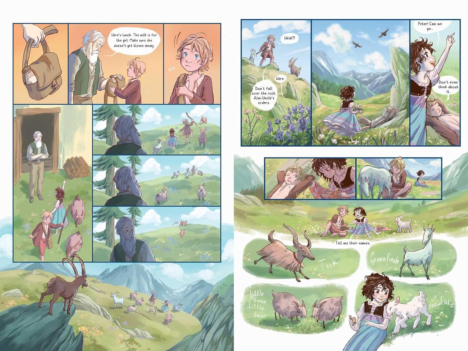 Heidi: A Graphic Novel