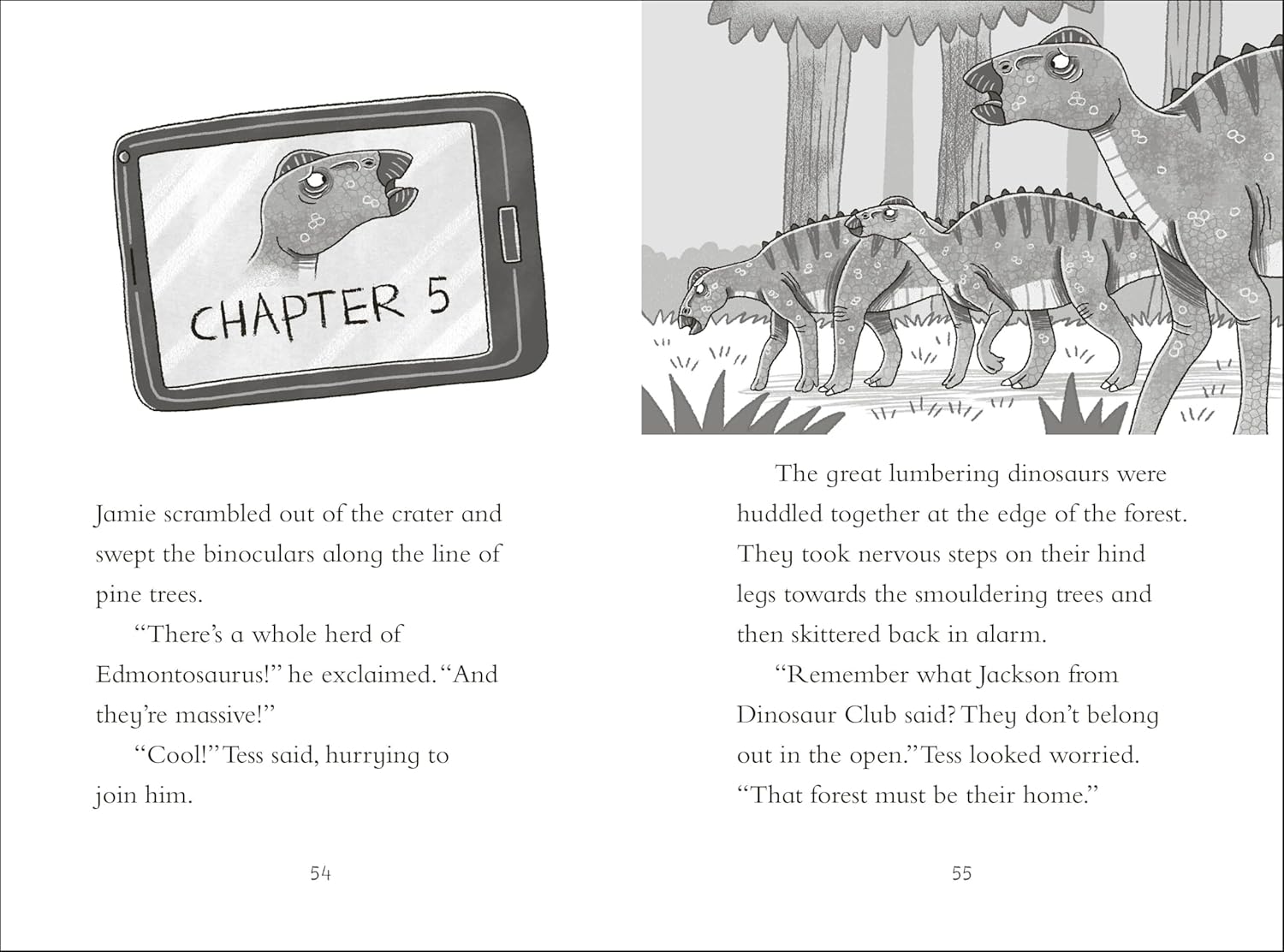 Dinosaur Club: The Edmontosaurus Stampede