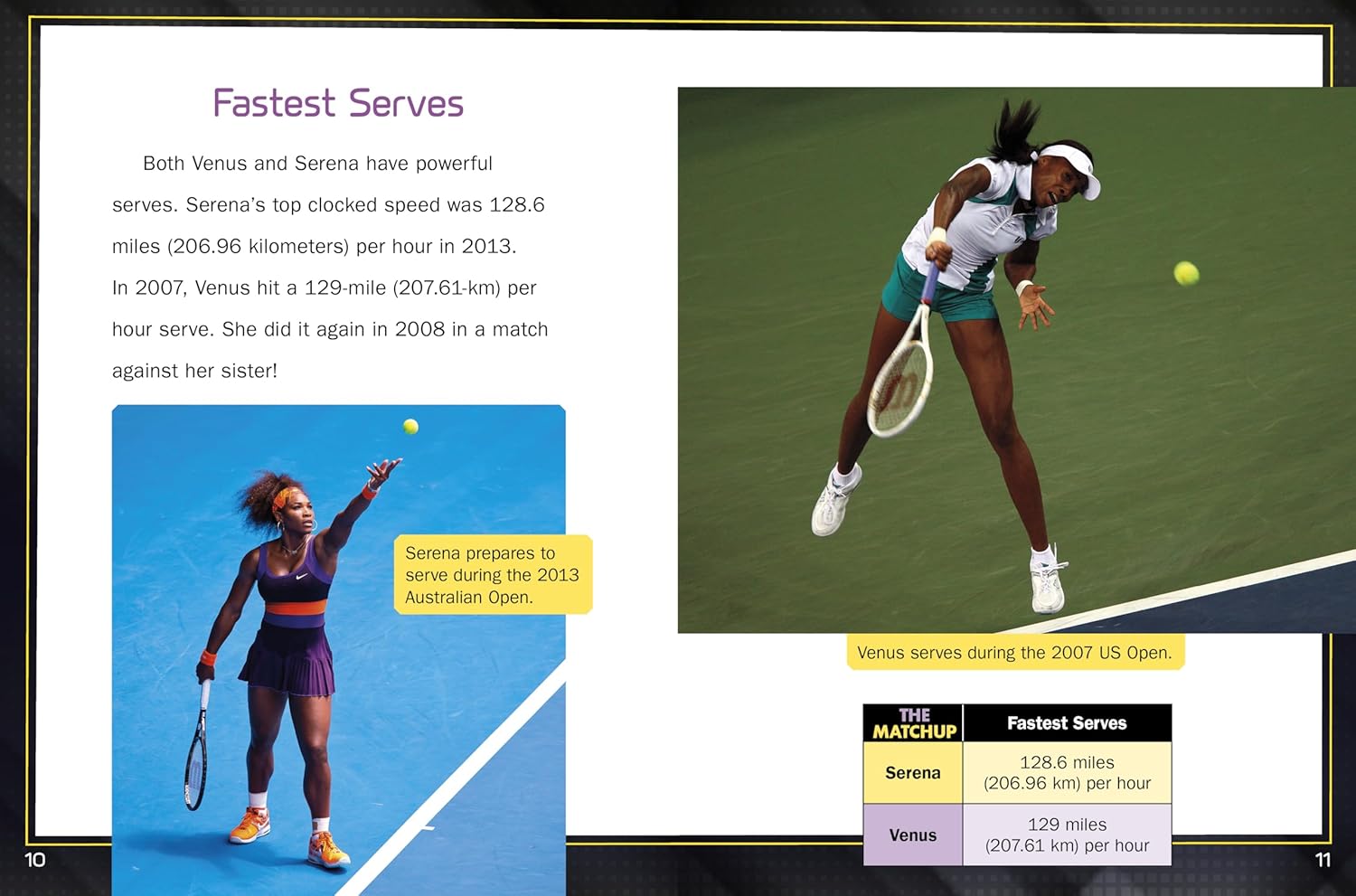 Sports Illustrated Kids: Serena Williams Vs. Venus Williams: Tennis Legends Face Off