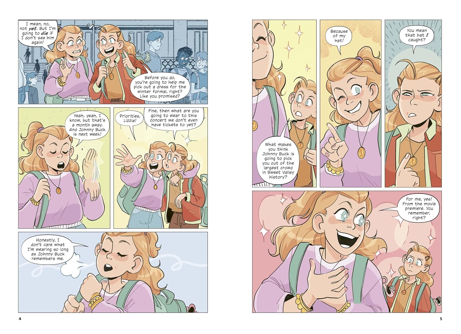 Sweet Valley Twins 5: Sneaking Out (Graphic Novel)