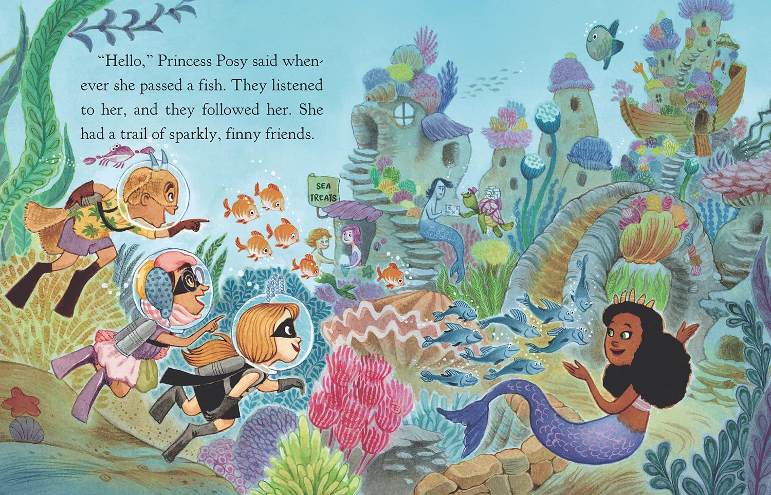 The Princess in Black and the Mermaid Princess BK 9