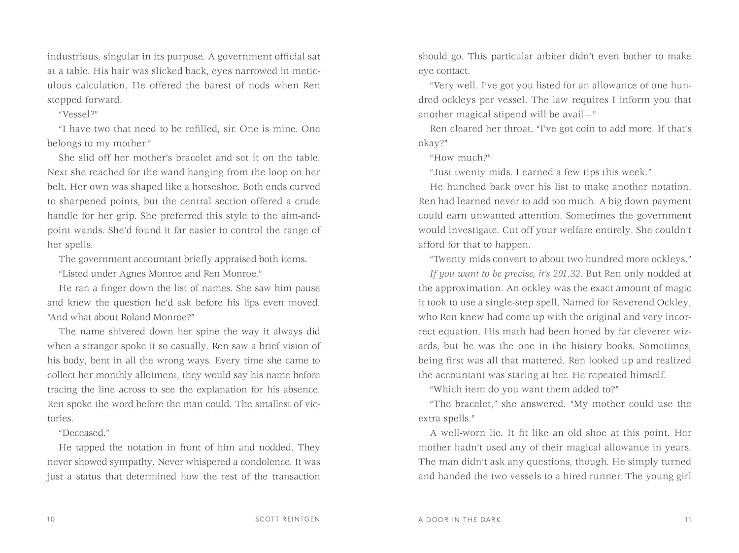 A Door in the Dark (Waxways Bk 1)