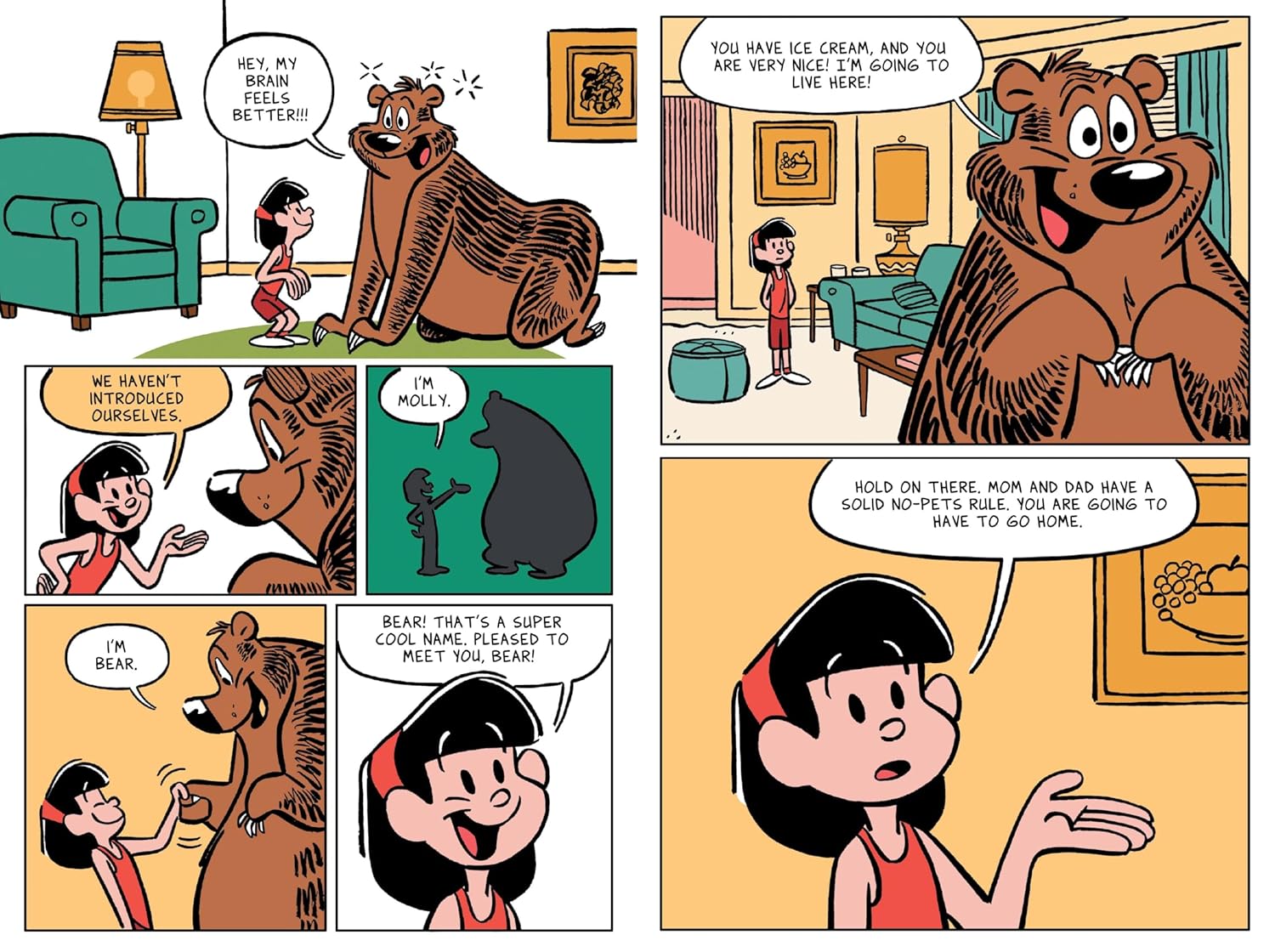Molly and the Bear: An Unlikely Pair