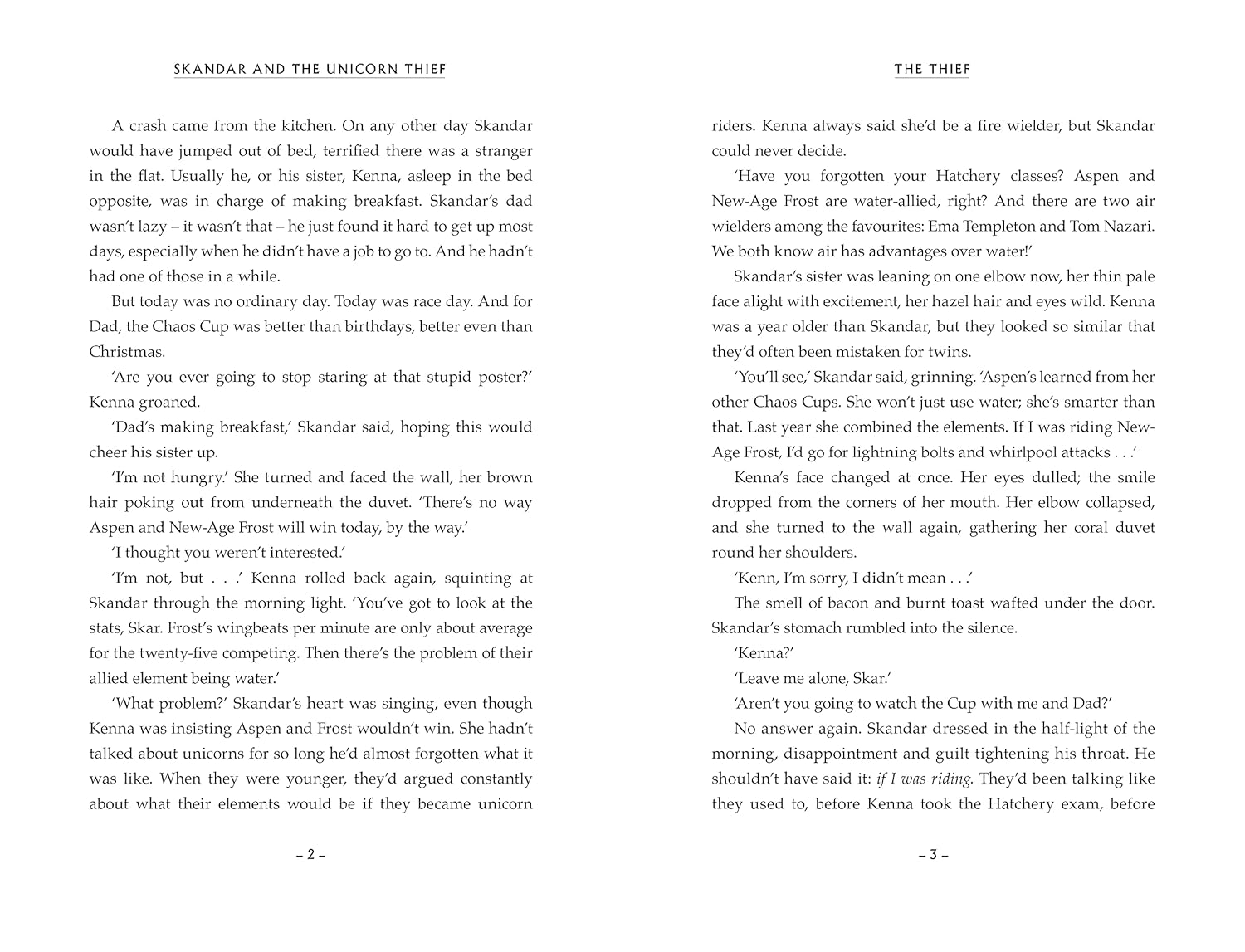 Skandar and the Unicorn Thief