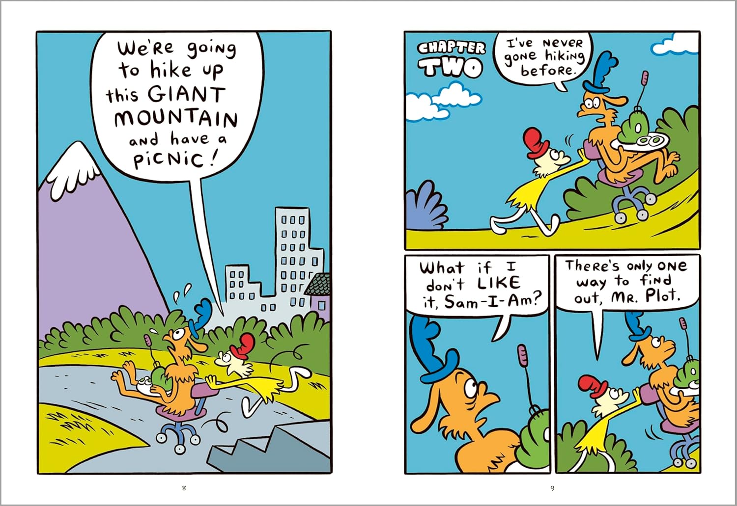 Dr. Seuss Graphic Novel: Green Eggs and Ham Take a Hike: A Green Eggs and Ham Story