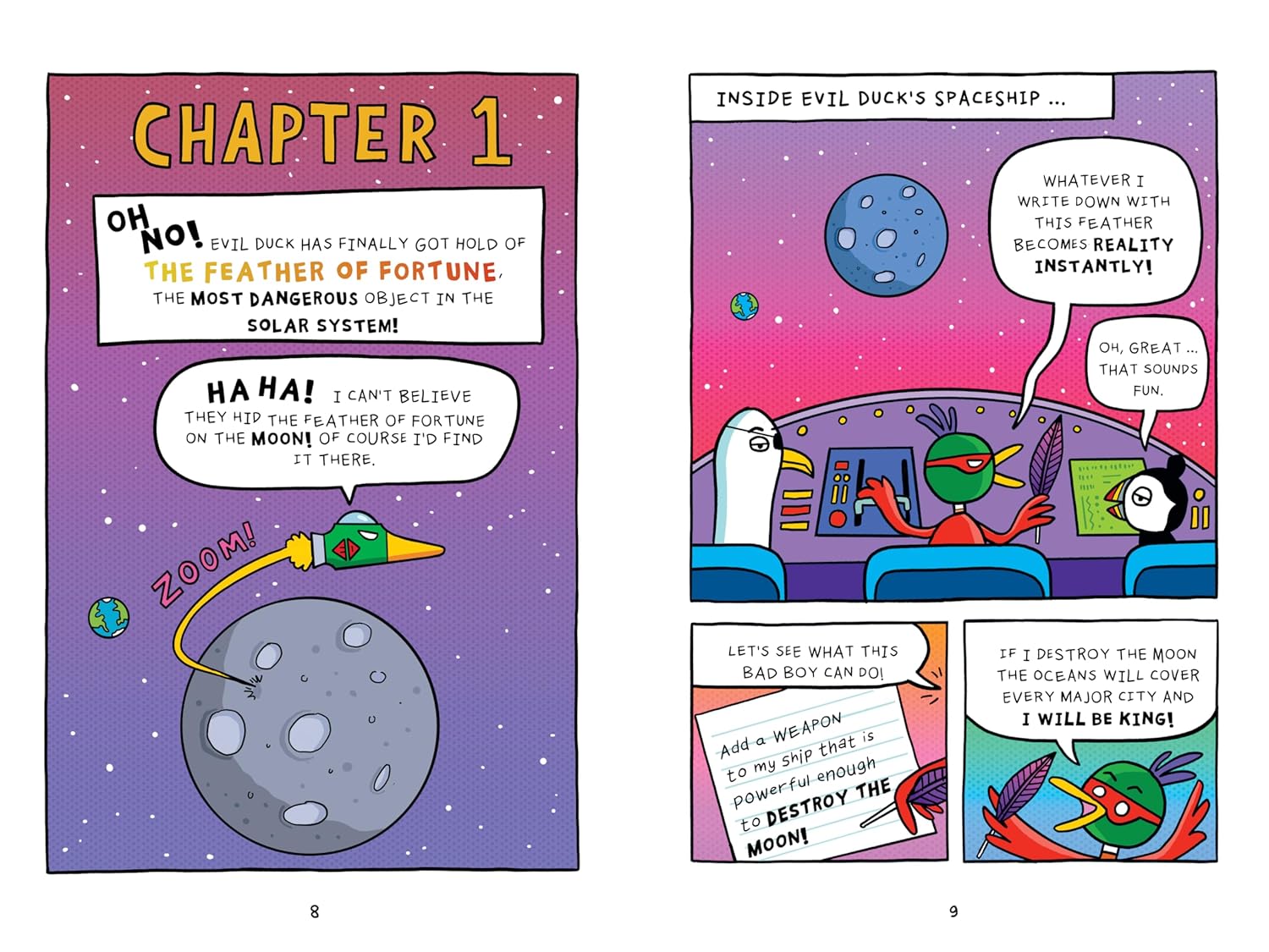 Evil Duck and the Feather of Fortune