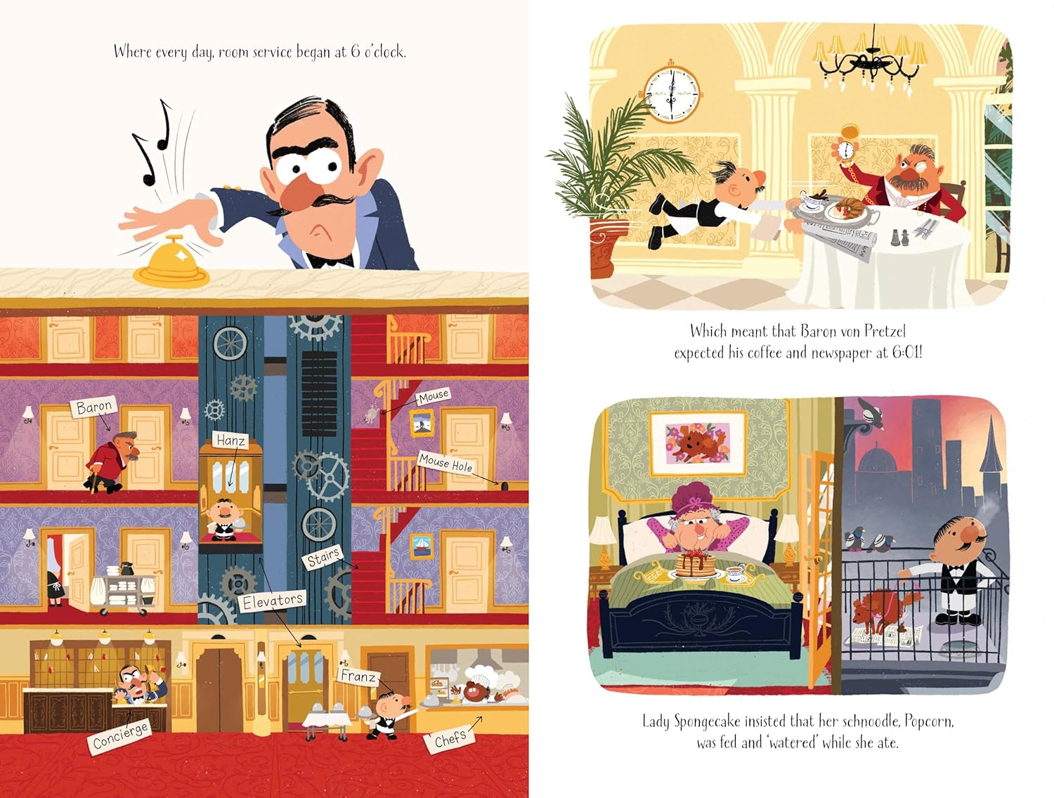 Waiters in Elevators