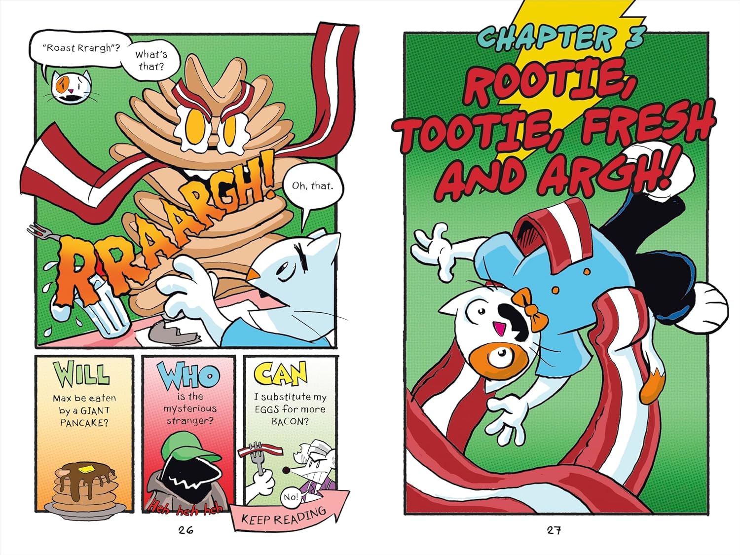 Max Meow Book 6: When Pancakes Go Bad (Really Bad!)