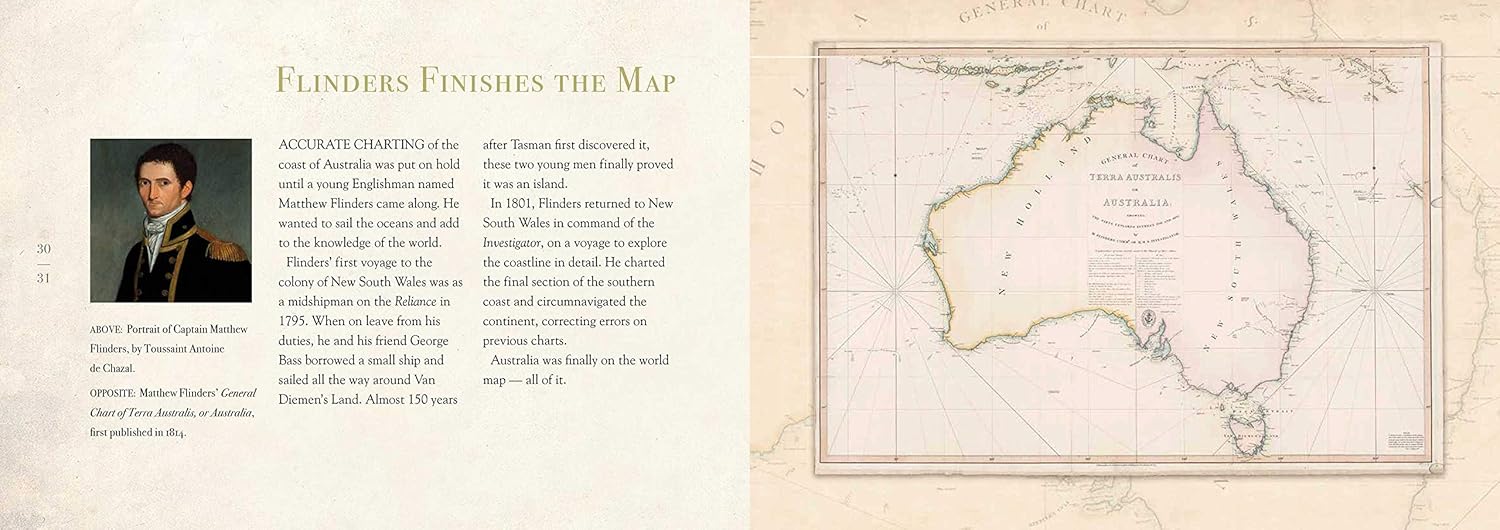 Putting Australia on the Map