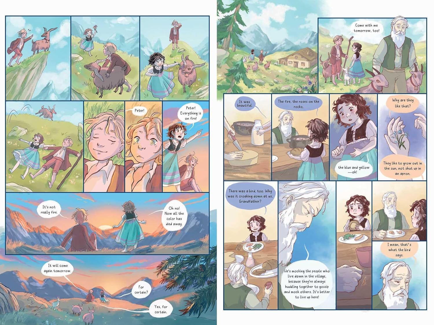 Heidi: A Graphic Novel