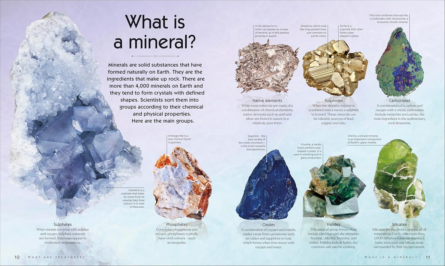 Treasures of the Earth: Rocks, Minerals, Crystals, and Gems