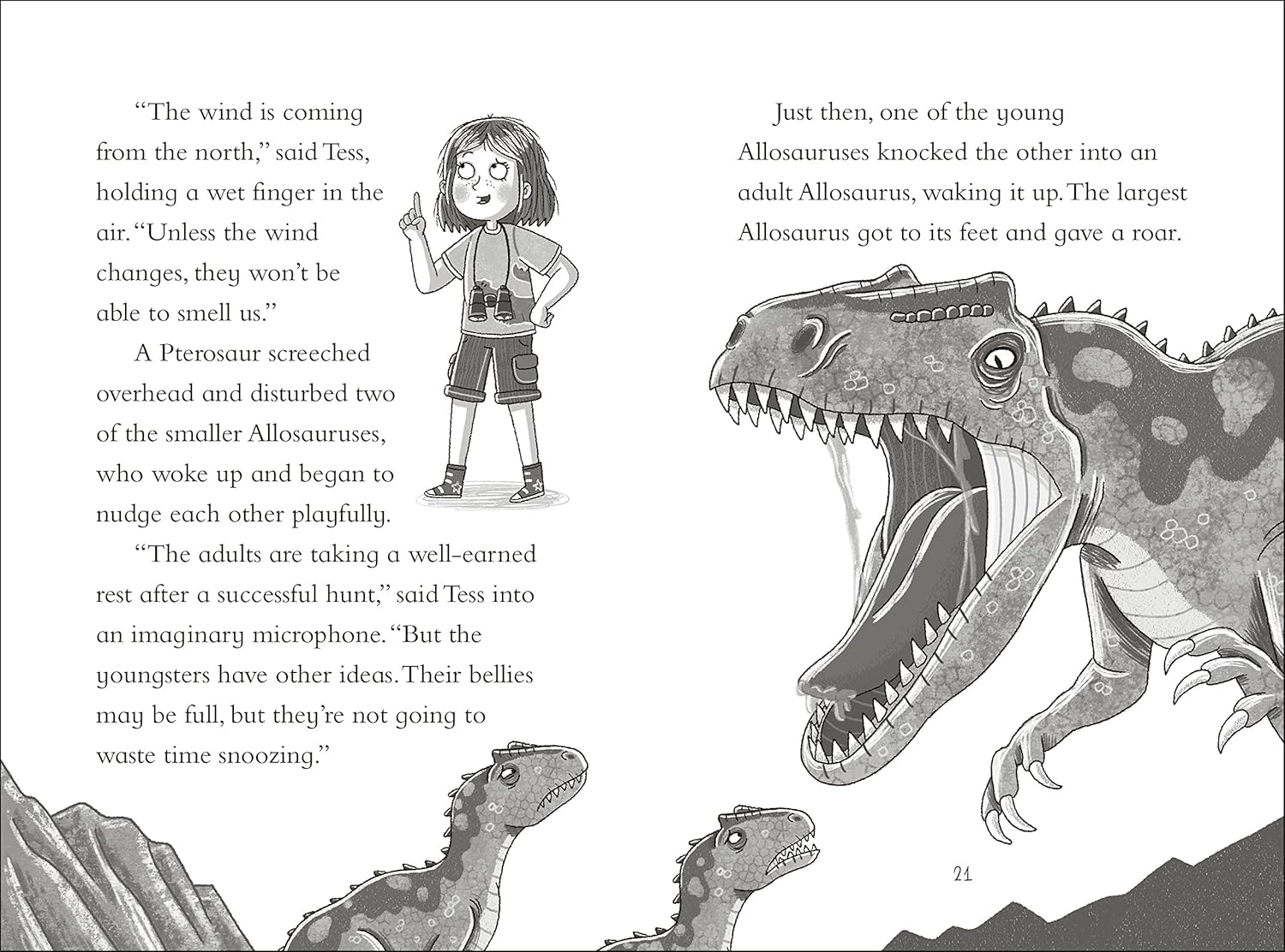Dinosaur Club: Avoiding the Allosaurus