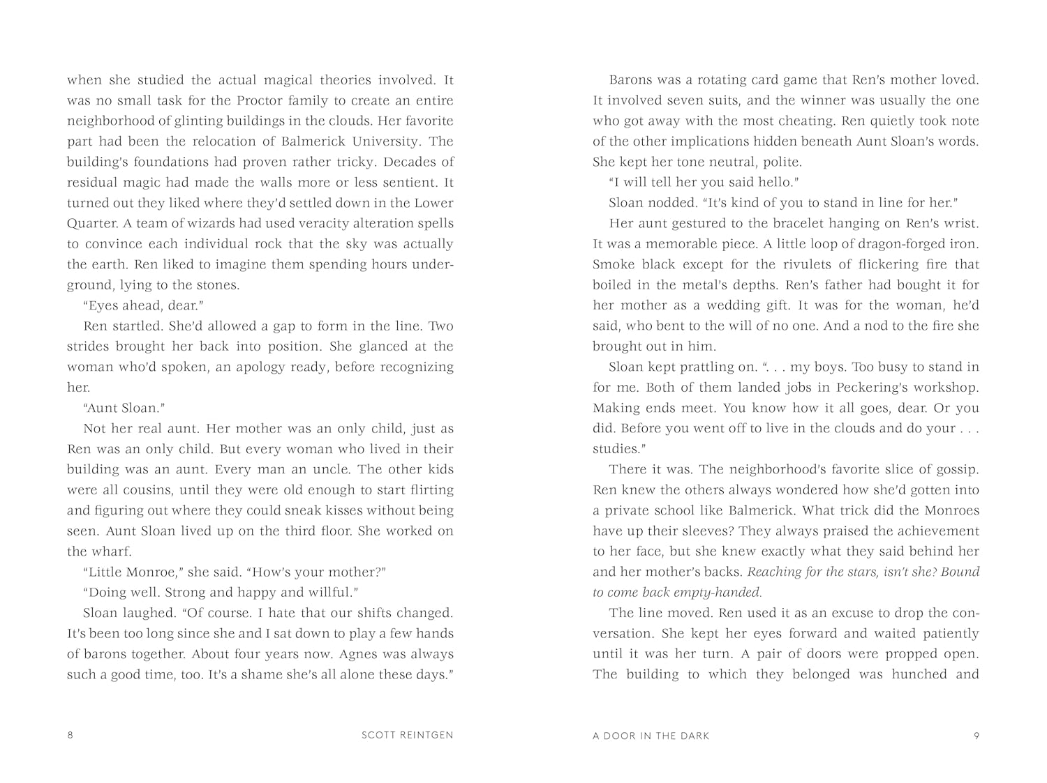 A Door in the Dark (Waxways Bk 1)