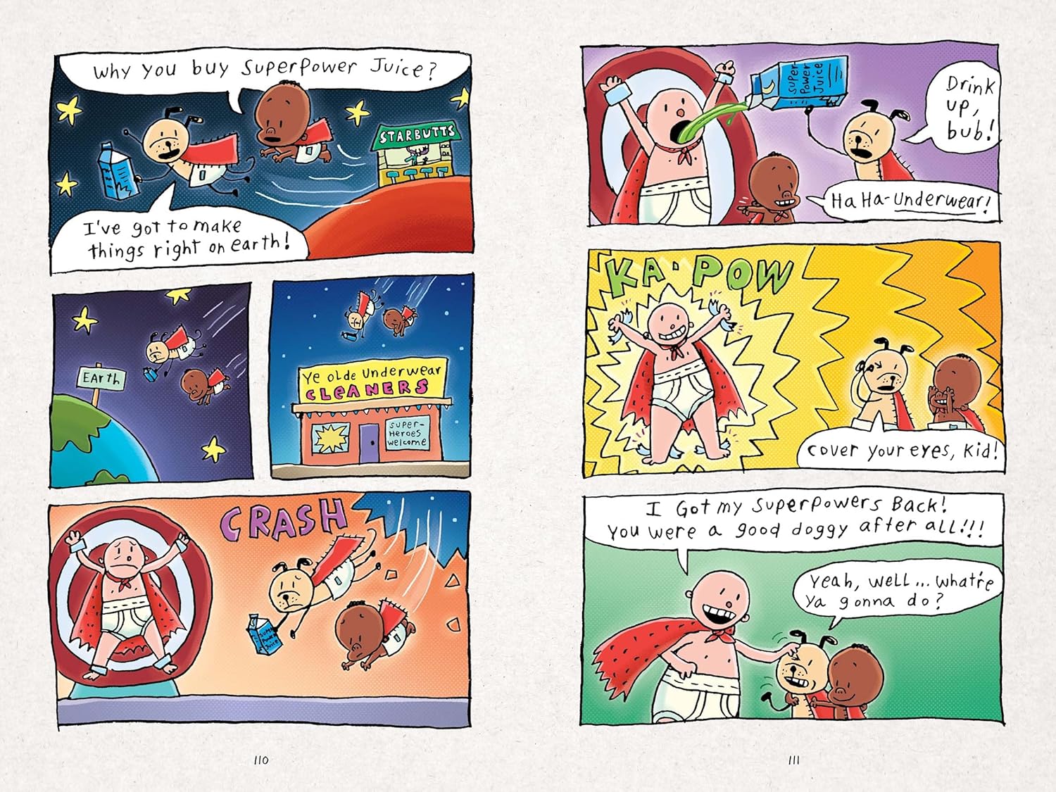 The Adventures of Super Diaper Baby (Colour Edition)