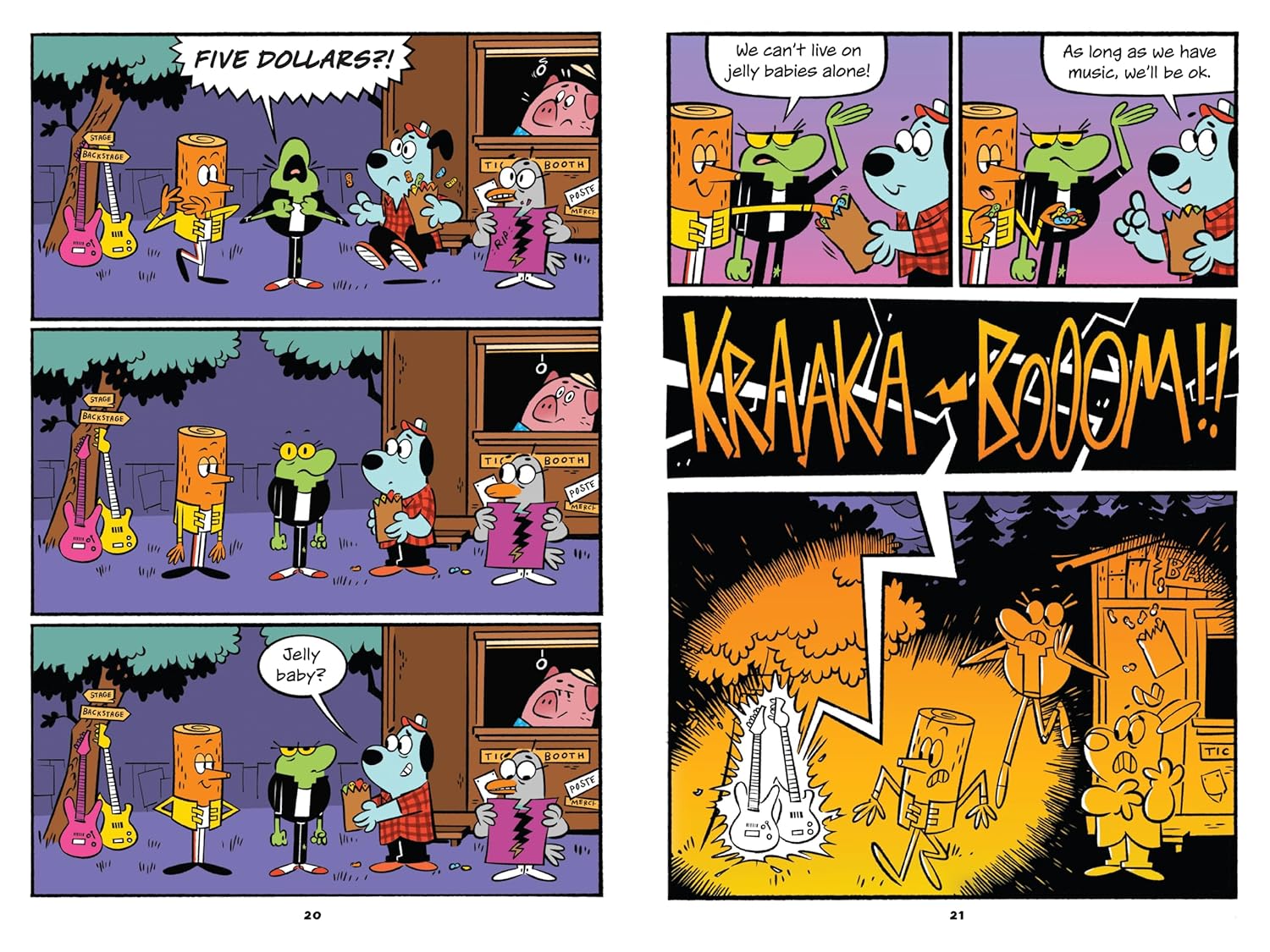 Frog, Log and Dave Almost Save the Day