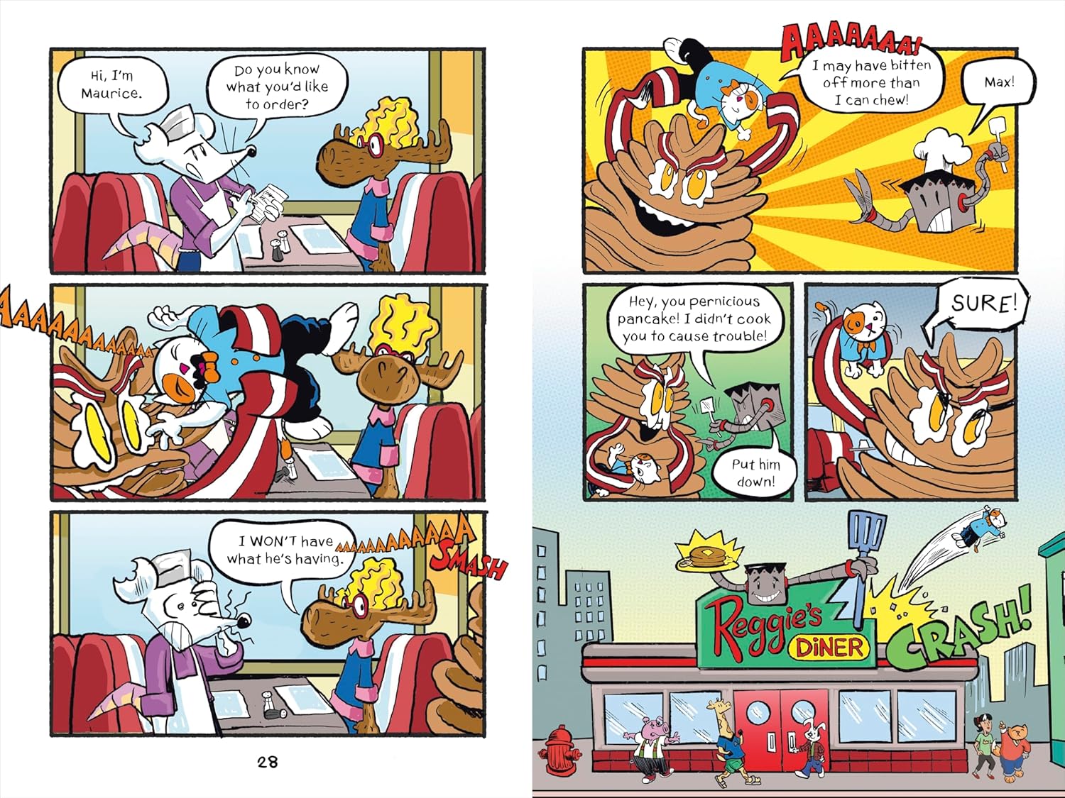 Max Meow Book 6: When Pancakes Go Bad (Really Bad!)