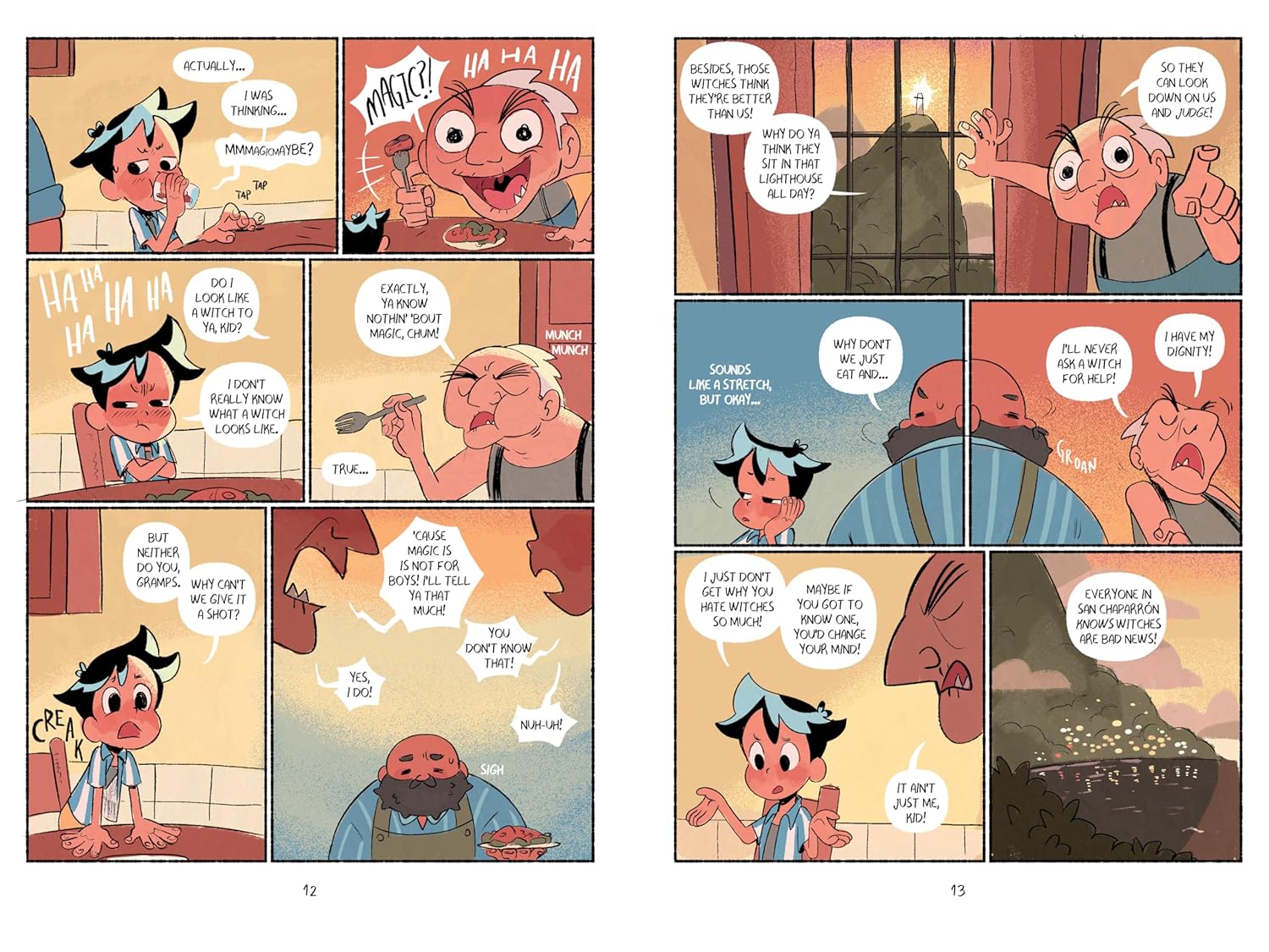 Pacheco and the Witch of the Mountain: A Graphic Novel