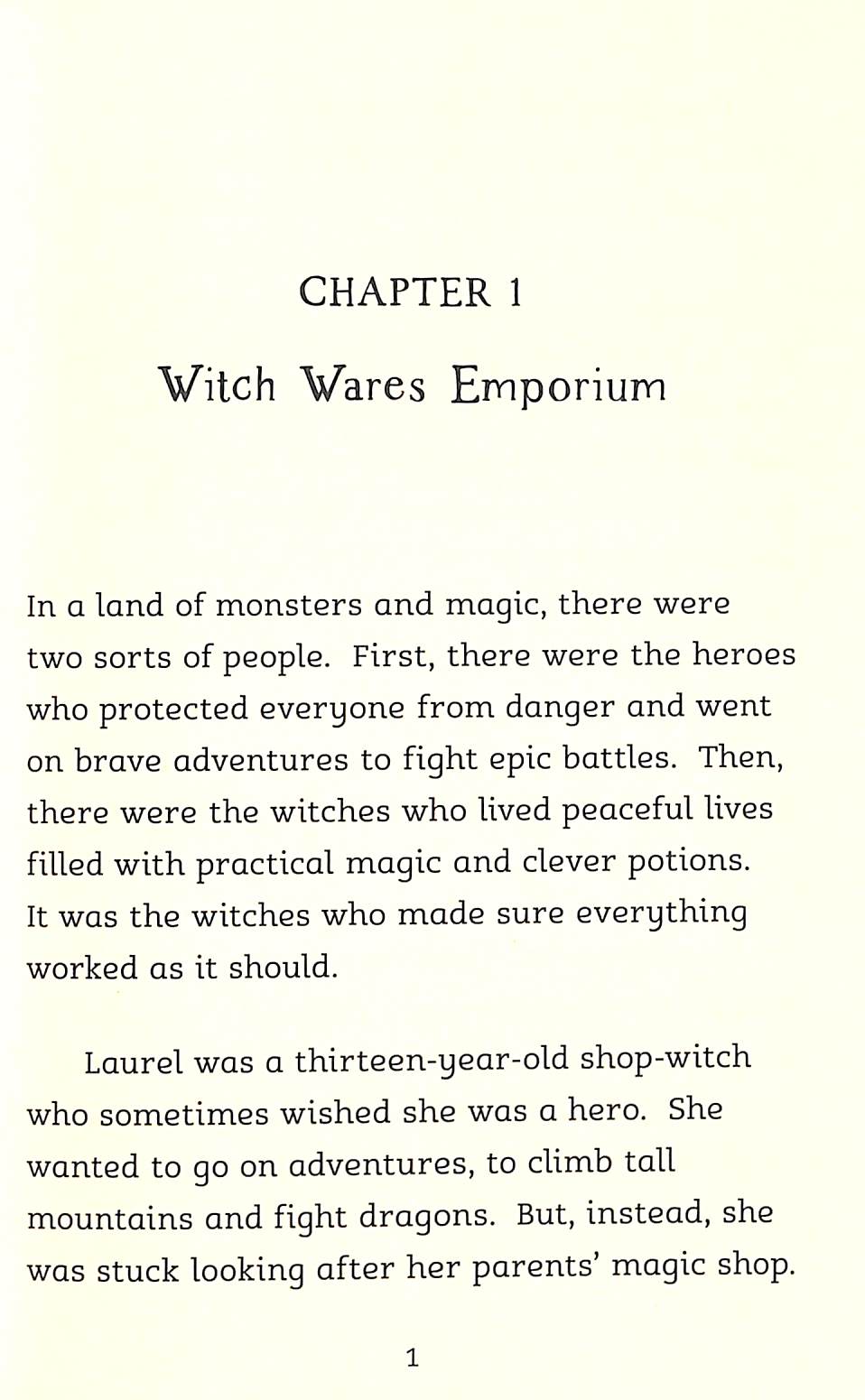 The Shop-Witch's Quest: (Dyslexia-friendly)